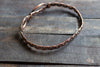 Copper Wire Wrapped Infinity Bangle
