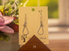 Sterling Silver Wire Earrings (Multiple Options)