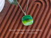 Fused Glass Pendants with Animal Themed Silk Screen Decals (Multiple Options)