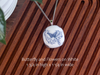 Fused Glass Pendants with Animal Themed Silk Screen Decals (Multiple Options)