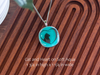 Fused Glass Pendants with Animal Themed Silk Screen Decals (Multiple Options)
