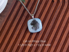 Fused Glass Pendants with Animal Themed Silk Screen Decals (Multiple Options)