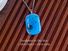 Fused Glass Pendants with Tree and Flower Silk Screen Decals (Multiple Options)