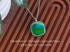 Fused Glass Pendants with Tree and Flower Silk Screen Decals (Multiple Options)