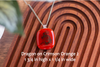 Fused Glass Pendants with Fairy and Mythology Silk Screen Decals (Multiple Options)