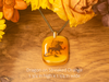 Fused Glass Pendants with Fairy and Mythology Silk Screen Decals (Multiple Options)