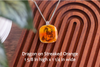 Fused Glass Pendants with Fairy and Mythology Silk Screen Decals (Multiple Options)