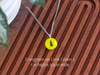 Fused Glass Pendants with Tree and Flower Silk Screen Decals (Multiple Options)