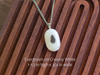 Fused Glass Pendants with Tree and Flower Silk Screen Decals (Multiple Options)