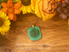 Fused Glass Pendants with Tree and Flower Silk Screen Decals (Multiple Options)