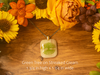 Fused Glass Pendants with Tree and Flower Silk Screen Decals (Multiple Options)