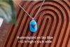 Fused Glass Pendants with Animal Themed Silk Screen Decals (Multiple Options)