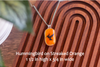 Fused Glass Pendants with Animal Themed Silk Screen Decals (Multiple Options)