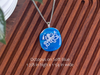 Fused Glass Pendants with Animal Themed Silk Screen Decals (Multiple Options)