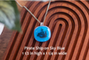 Fused Glass Pendants with Fairy and Mythology Silk Screen Decals (Multiple Options)