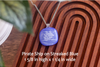 Fused Glass Pendants with Fairy and Mythology Silk Screen Decals (Multiple Options)