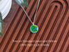 Fused Glass Pendants with Tree and Flower Silk Screen Decals (Multiple Options)