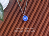 Fused Glass Pendants with Animal Themed Silk Screen Decals (Multiple Options)
