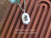 Fused Glass Pendants with Tree and Flower Silk Screen Decals (Multiple Options)