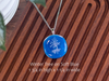 Fused Glass Pendants with Tree and Flower Silk Screen Decals (Multiple Options)