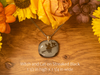 Fused Glass Pendants with Fall and Halloween Silk Screen Decals (Multiple Options)