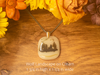 Fused Glass Pendants with Animal Themed Silk Screen Decals (Multiple Options)