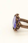 streaked-blue-fused-glass-copper-wire-wrapped-ring-nymph-in-the-woods-jewelry