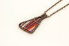 streaked-red-white-triangle-fused-glass-pendant-copper-wire-wrapping-nymph-in-the-woods-jewelry