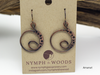 Woven Copper Earrings