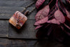 Shades of Sunset Fused Glass Pendant with Copper Tree of Life