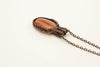 streaked-orange-fused-glass-pendant-copper-wire-wrapping-nymph-in-the-woods-jewelry