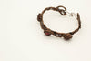 copper-wire-wrapped-bracelet-bright-red-fused-glass-accents-nymph-in-the-woods-jewelry