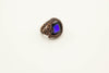 dichroic-blue-black-fused-glass-copper-wire-wrapped-ring-nymph-in-the-woods-jewelry