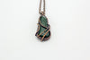 dark-green-fused-glass-pendant-copper-wire-wrapping-nymph-in-the-woods-jewelry