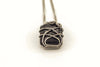 black-fused-glass-pendant-sterling-silver-wire-wrapping-nymph-in-the-woods-jewelry