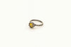sterling-silver-wire-wrapped-ring-yellow-fused-glass-nymph-in-the-woods-jewelry