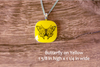 Fused Glass Pendants with Animal Themed Silk Screen Decals (Multiple Options)