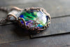 Leaves of Spring Copper Wire Wrapped Statement Pendant