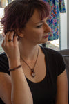 white-red-fused-glass-pendant-copper-wire-wrapping-nymph-in-the-woods-jewelry