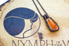orange-streaked-fused-glass-copper-wire-wrapping-nymph-in-the-woods-jewelry