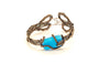 bright-blue-fused-glass-copper-wire-wrapped-bracelet-nymph-in-the-woods-jewelry