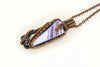 Streaked-blue-fused-glass-copper-wire-wrapped-pendant-nymph-in-the-woods-jewelry