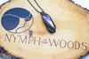 Streaked-blue-fused-glass-copper-wire-wrapped-pendant-nymph-in-the-woods-jewelry