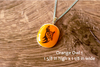 Fused Glass Pendants with Animal Themed Silk Screen Decals (Multiple Options)