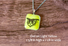 Fused Glass Pendants with Animal Themed Silk Screen Decals (Multiple Options)
