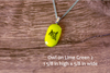 Fused Glass Pendants with Animal Themed Silk Screen Decals (Multiple Options)