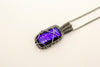 Dichroic-blue-fused-glass-pendant-sterling-silver-wire-wrapping-nymph-in-the-woods-jewelry