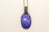 blue-fused-glass-pendant-sterling-silver-wire-wrapping-nymph-in-the-woods-jewelry