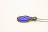 blue-fused-glass-pendant-sterling-silver-wire-wrapping-nymph-in-the-woods-jewelry