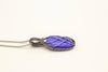 blue-fused-glass-pendant-sterling-silver-wire-wrapping-nymph-in-the-woods-jewelry
